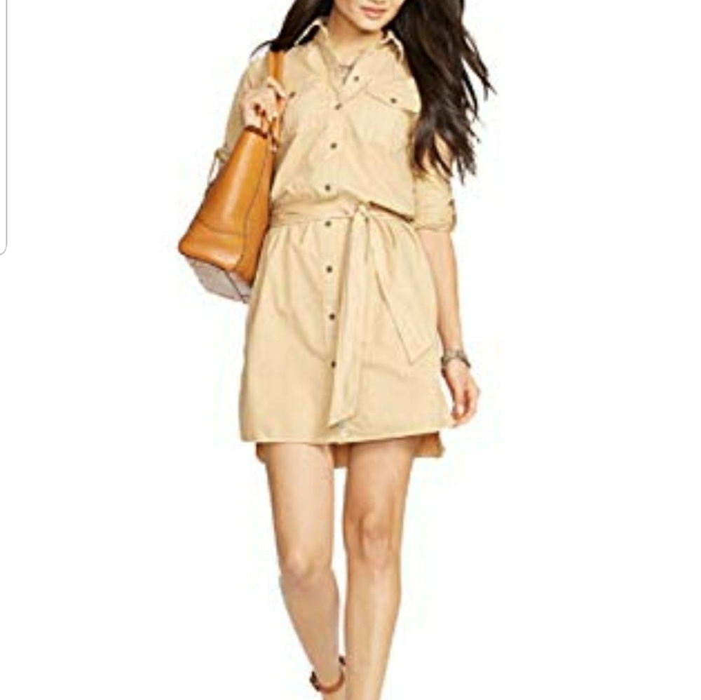Lauren Ralph Lauren | Twill Shirt Dress